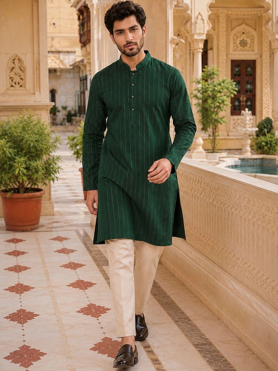 Anouk Men Printed Kurta