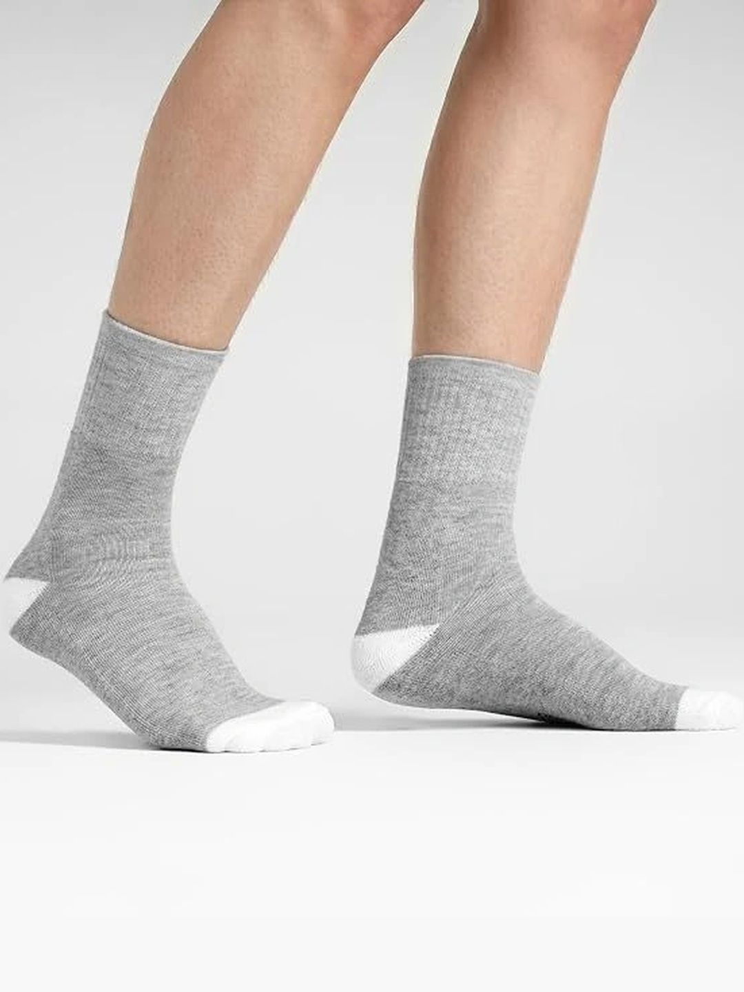 UMEGO Unisex Cotton Colourblocked Calf Length Socks