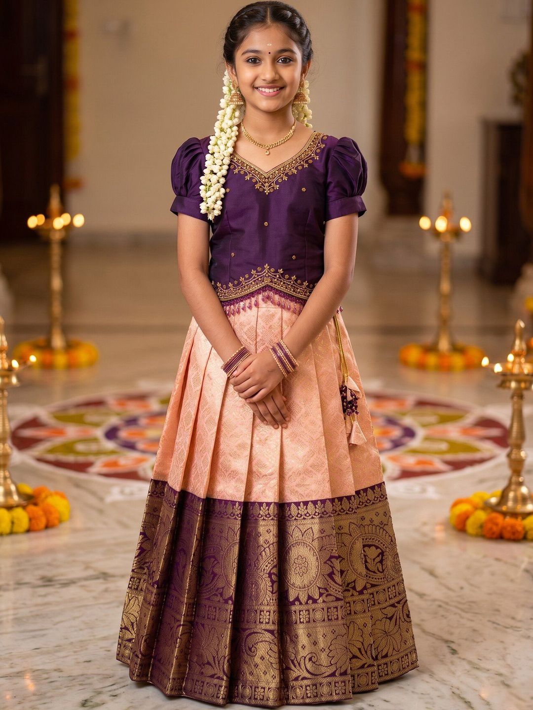 STORIZE Girls Embroidered