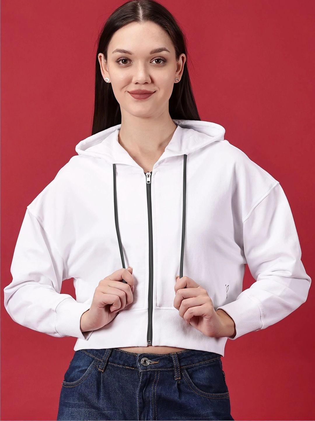 NOVIA Women Hooded Sweatshirt