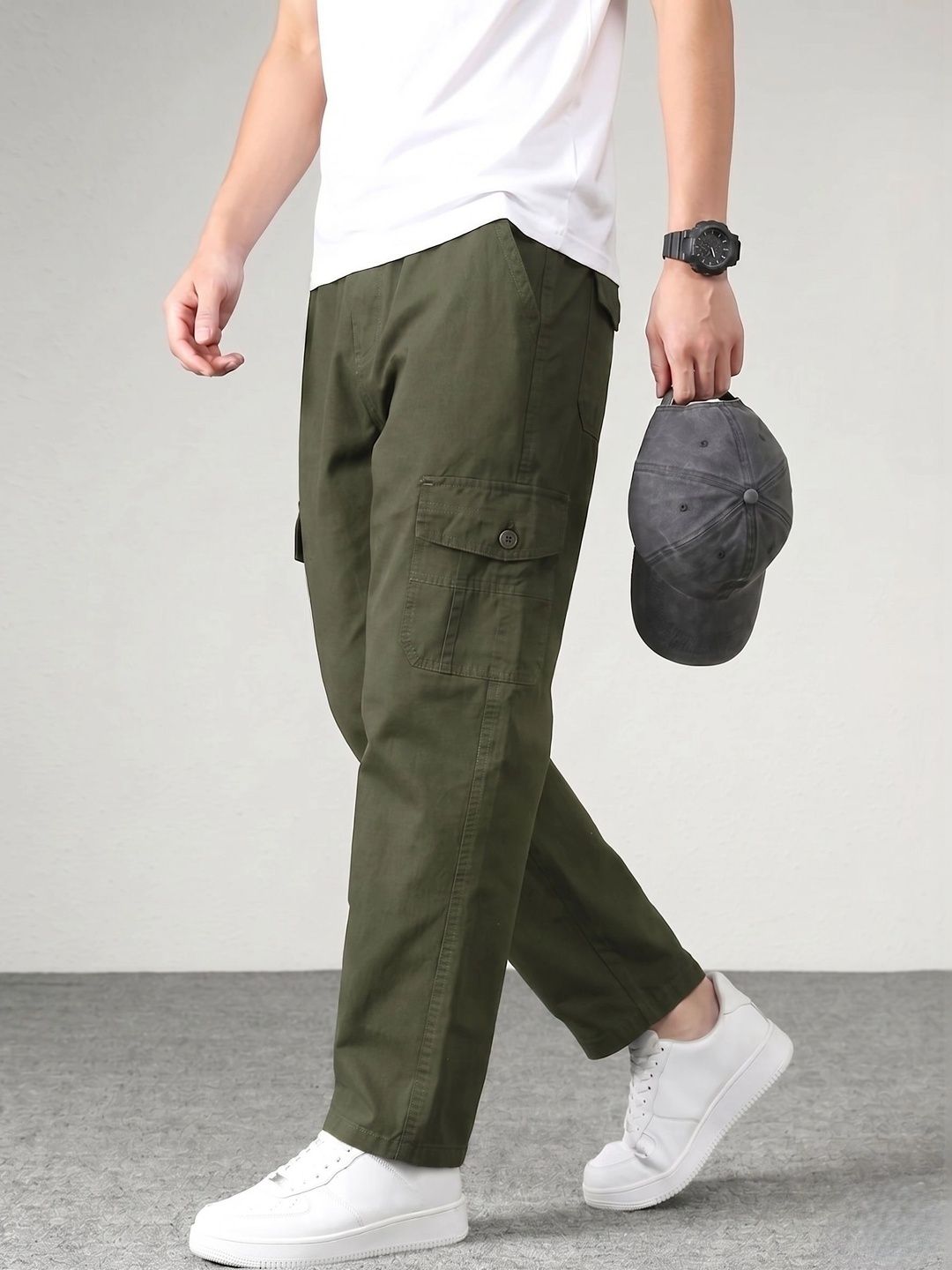 BG TAX BG TAX Men Relaxed Trousers