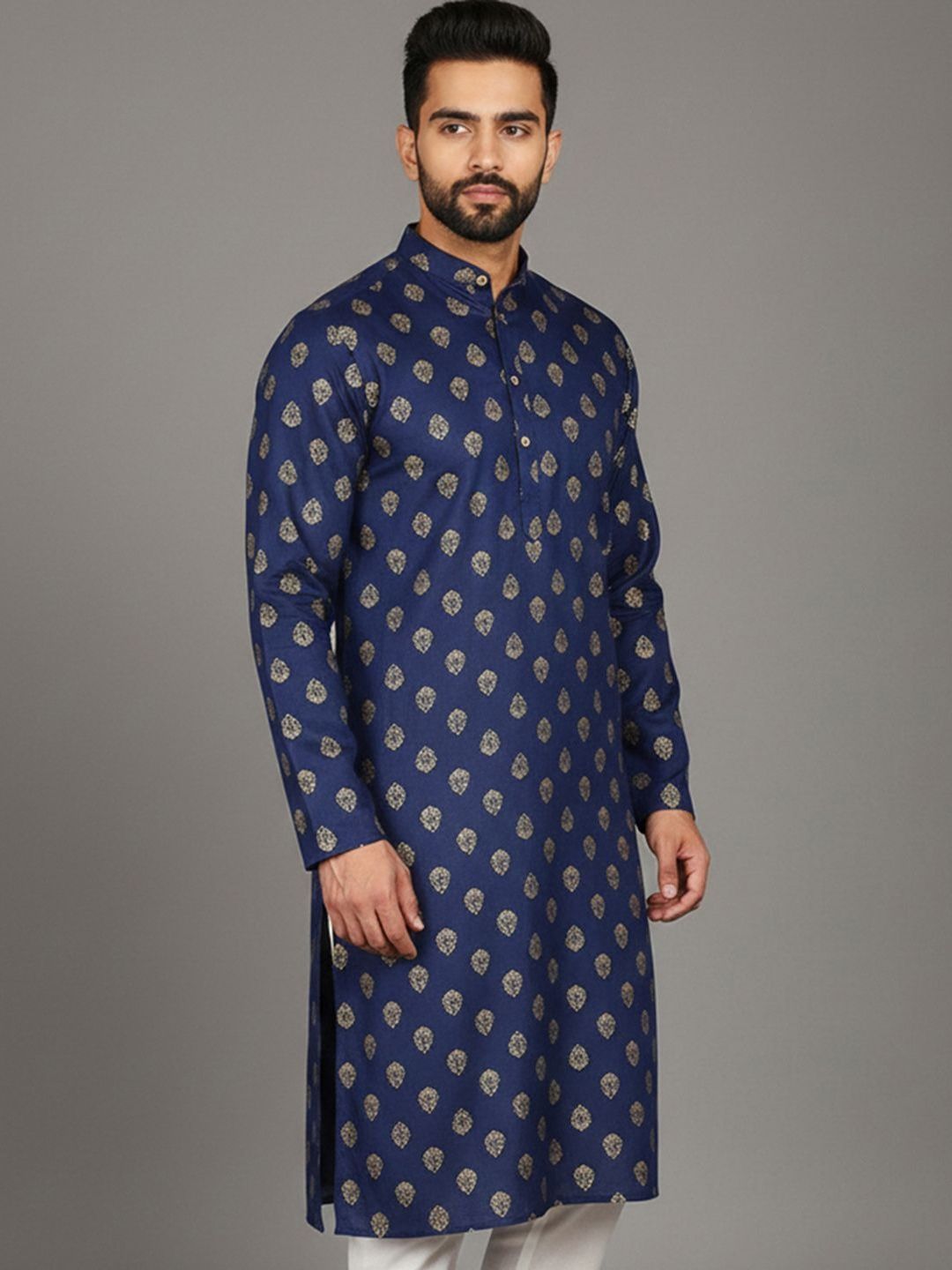 Anouk Men Ethnic Motifs Printed Kurta
