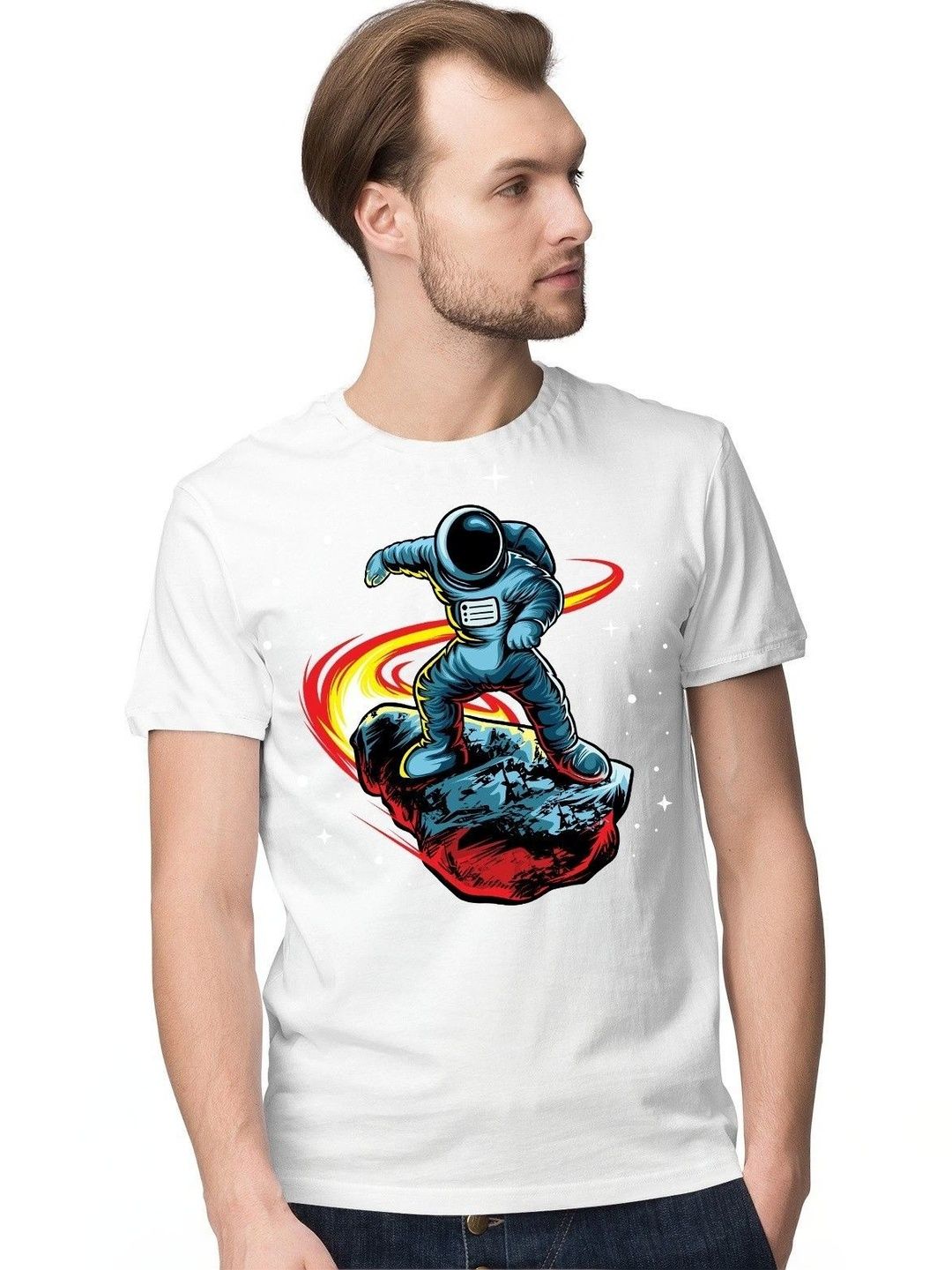 INKWALE Men Printed T-shirt
