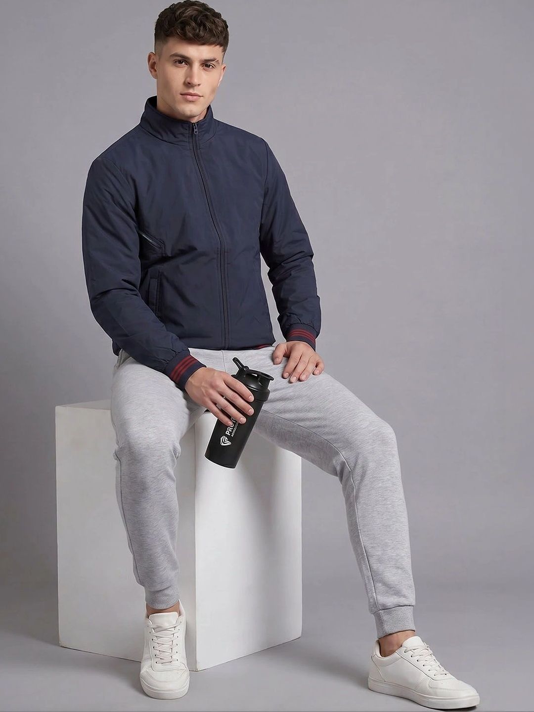 MOUNTAIN COLOURS Men Outdoor Bomber Jacket