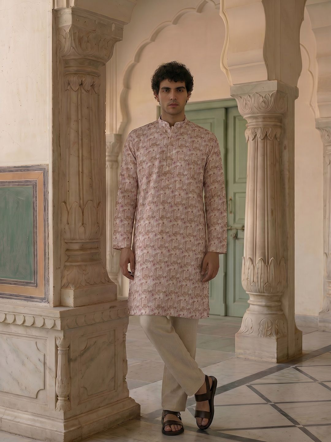Anouk Paisley Printed Kurta