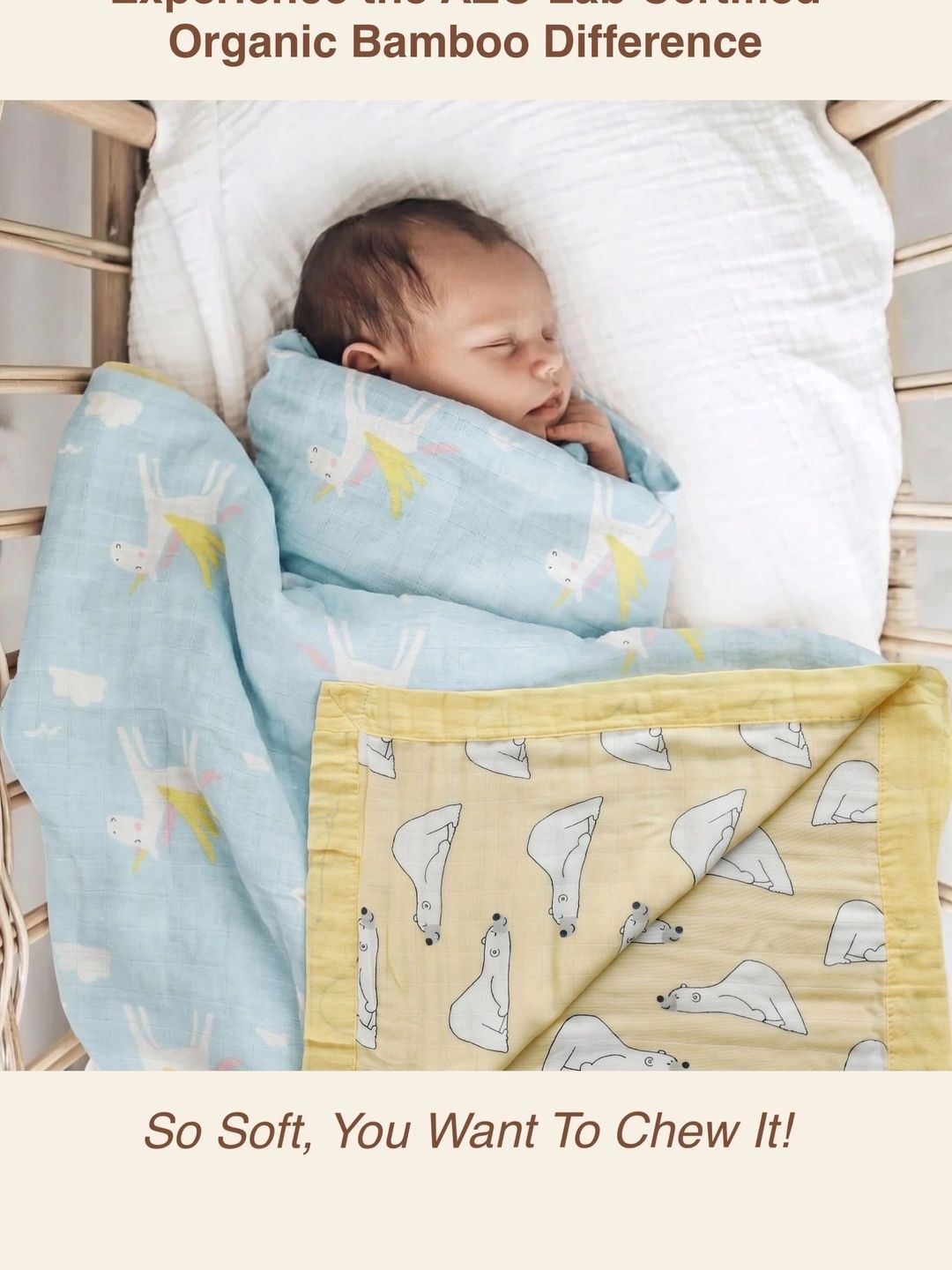 DOTMOM DOTMOM Blue Cartoon Characters AC Room 500 GSM Blanket