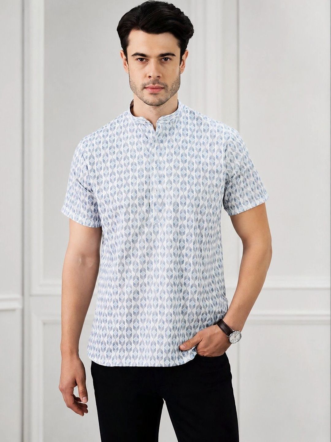 HERE&NOW HERE&NOW Men Comfort Printed Casual Shirt