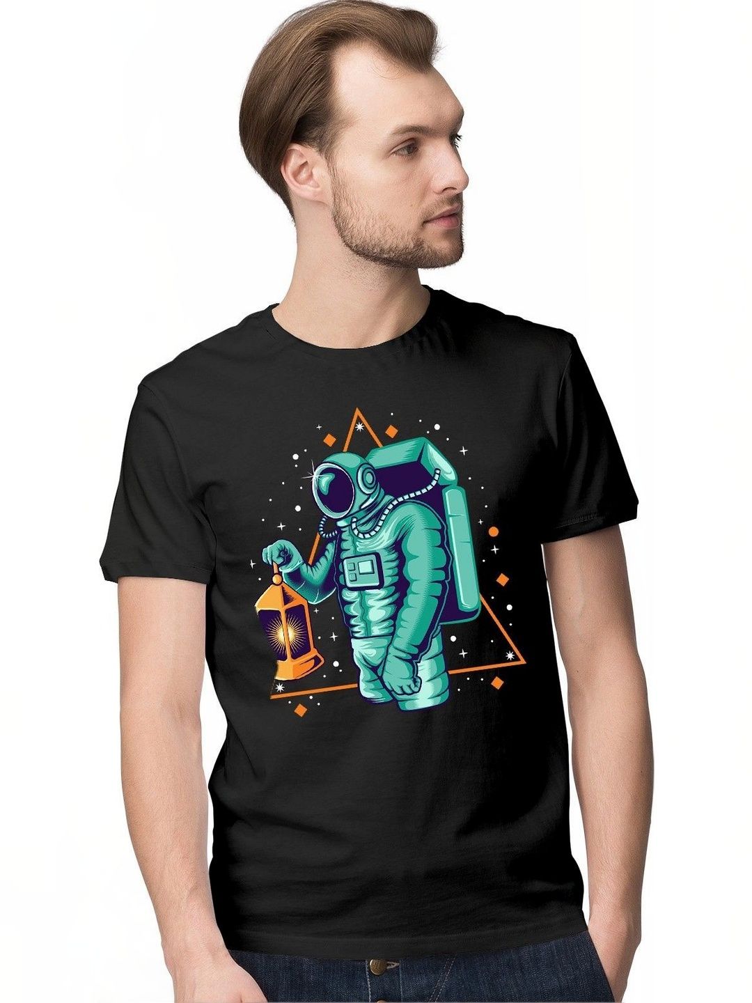 INKWALE Men Printed T-shirt