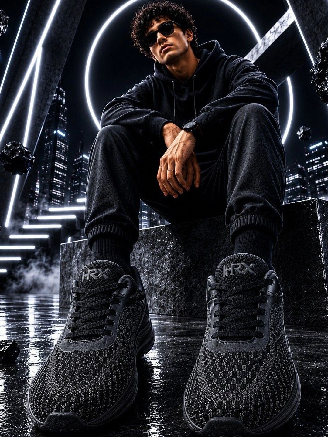 HRX by Hrithik Roshan Men Mesh Running Shoes