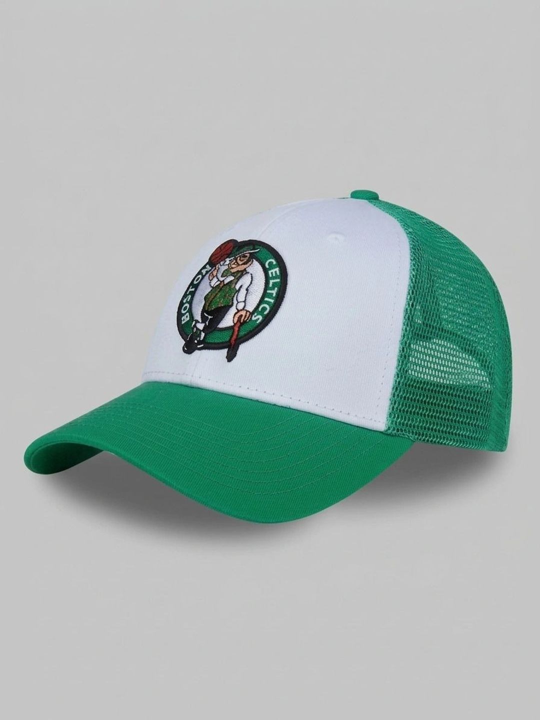 NBA Men Boston Celtics Green Trucker Cap