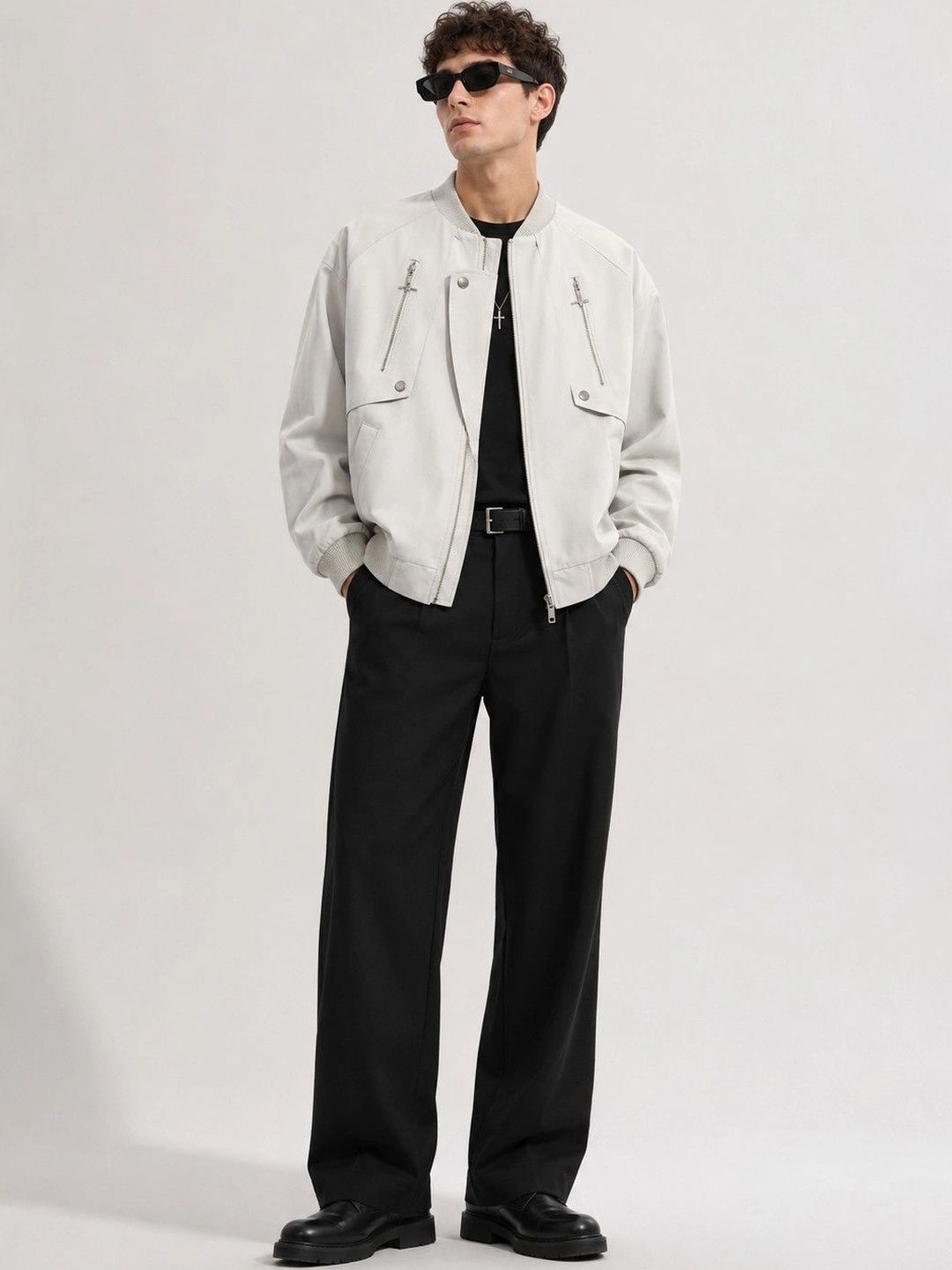 Suo Men Bomber Jacket