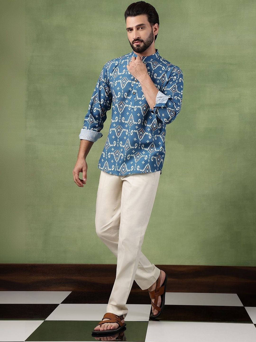 Anouk Men Ethnic Motifs Printed Kurta