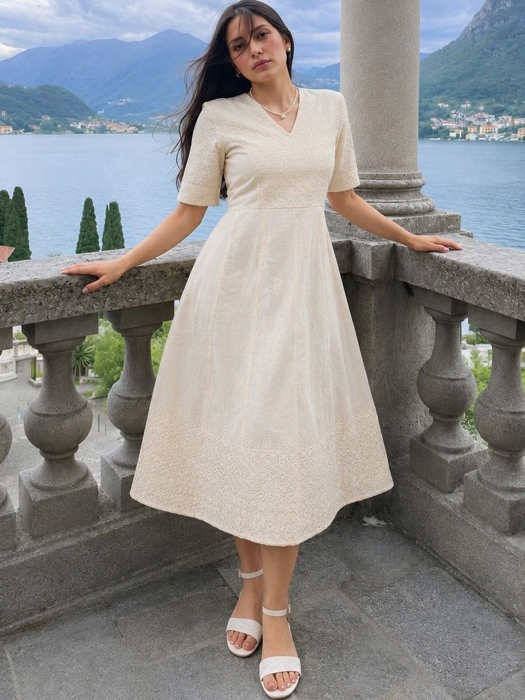 Maavish A-Line Midi Dress