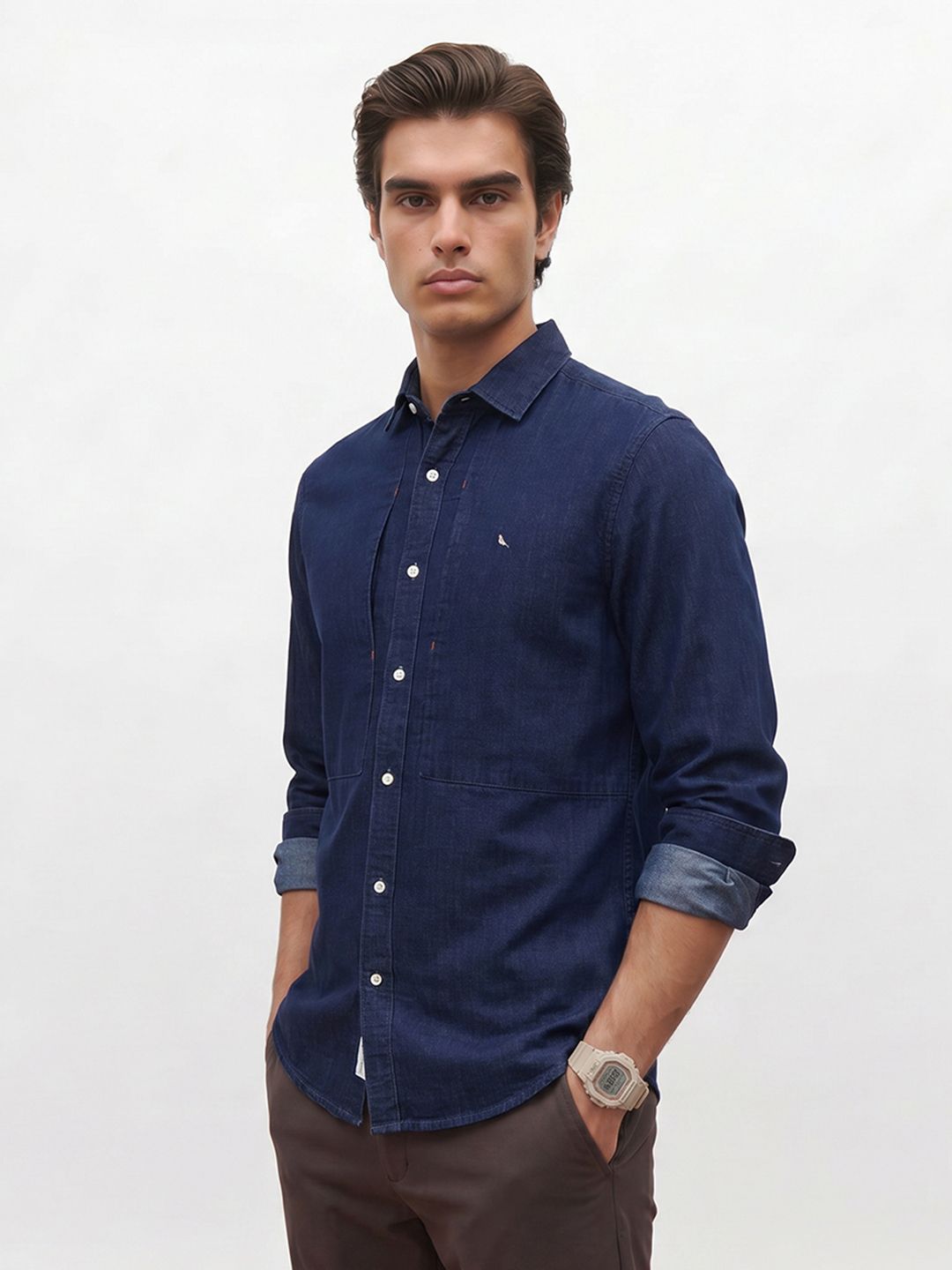 Mr Bowerbird Pure Cotton Casual Shirt