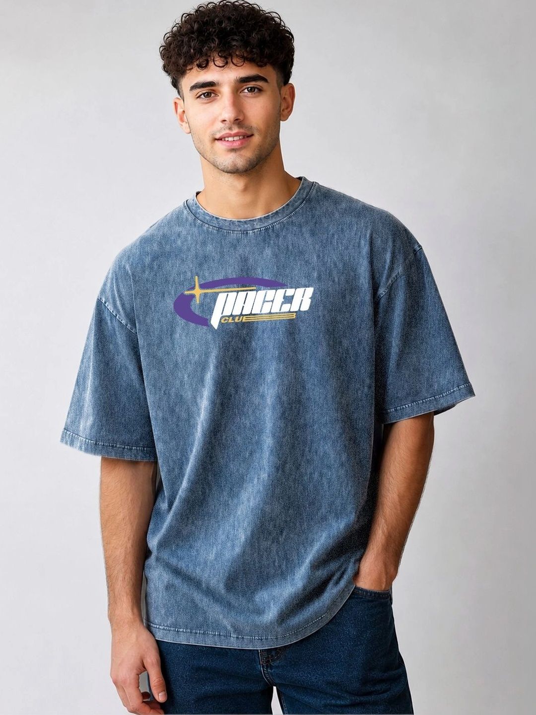 Roadster Men Printed T-shirt