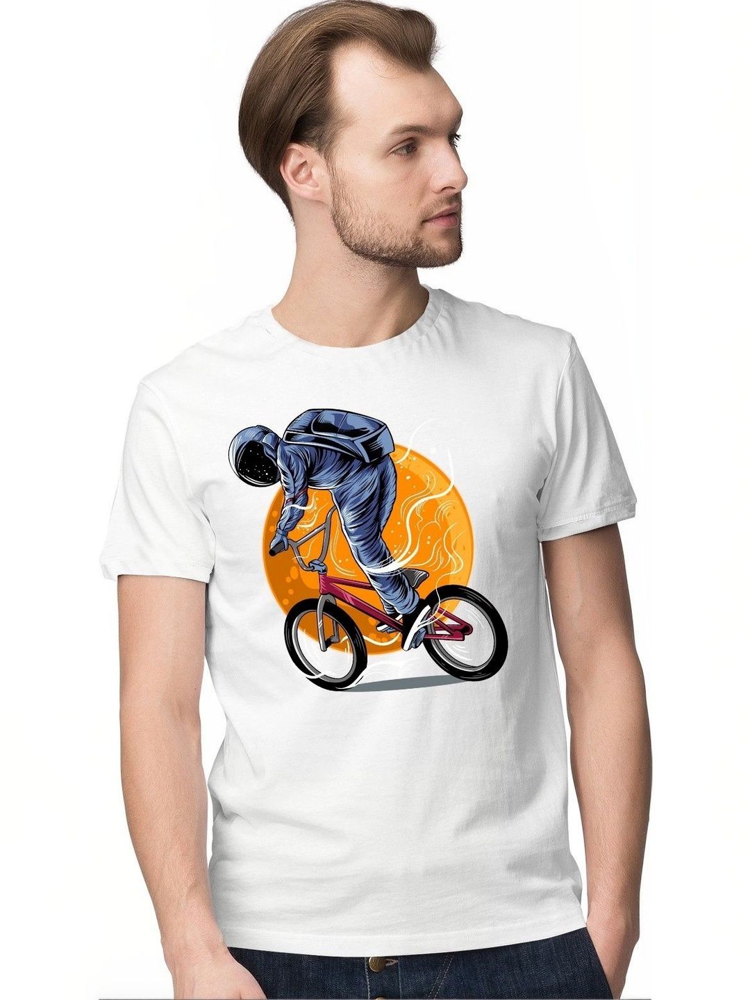 INKWALE Men Printed T-shirt