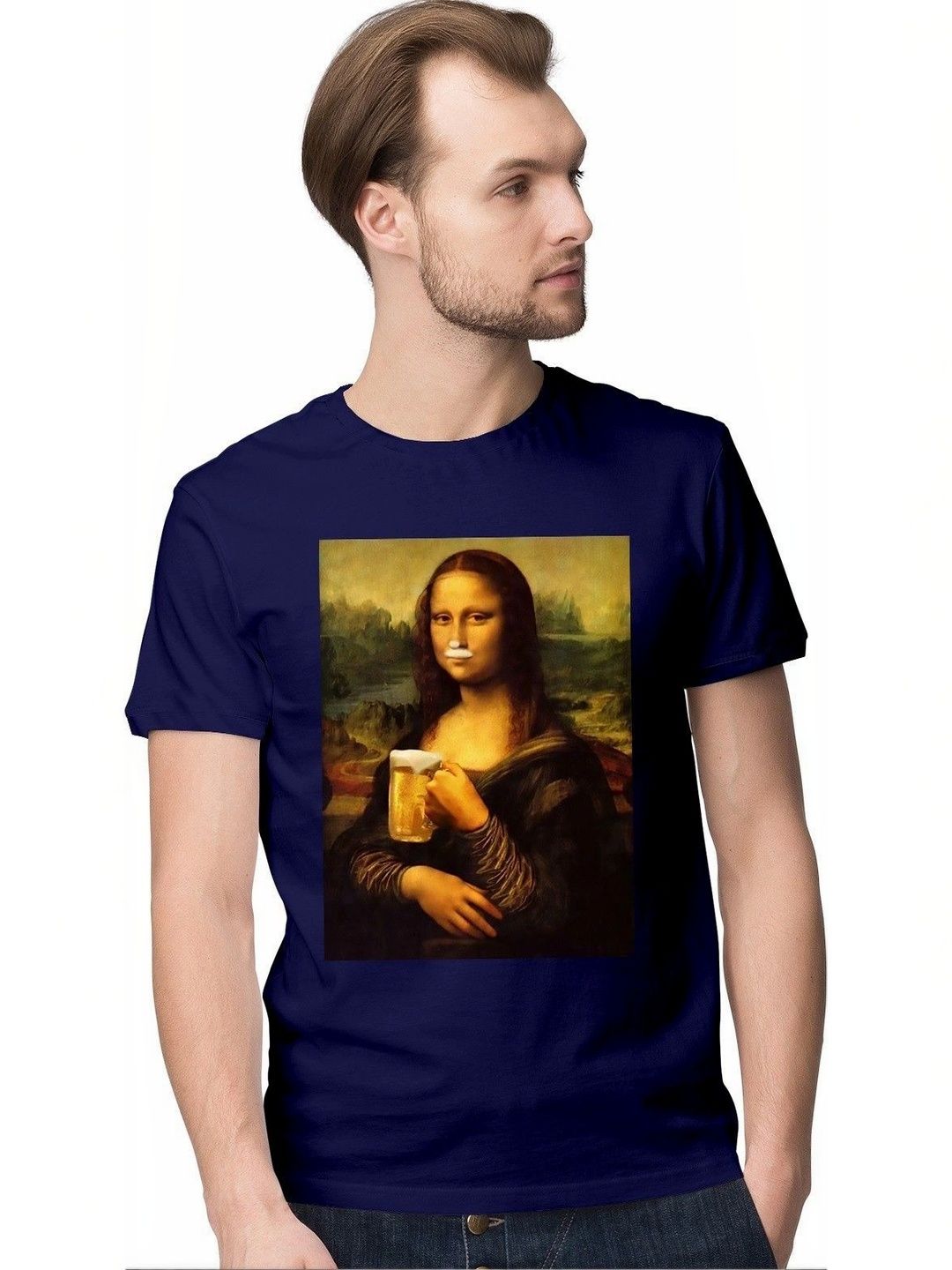 INKWALE Men Printed T-shirt
