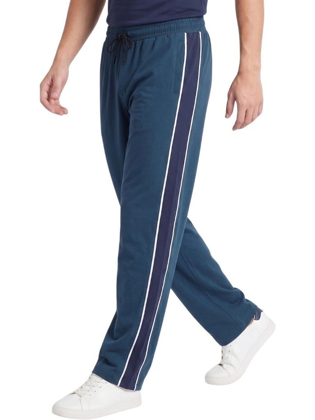 JUMP USA JUMP USA Men Straight Fit Colourblocked Training Joggers