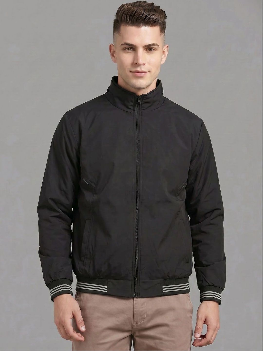 MOUNTAIN COLOURS MOUNTAIN COLOURS Men Lightweight Outdoor Bomber Jacket