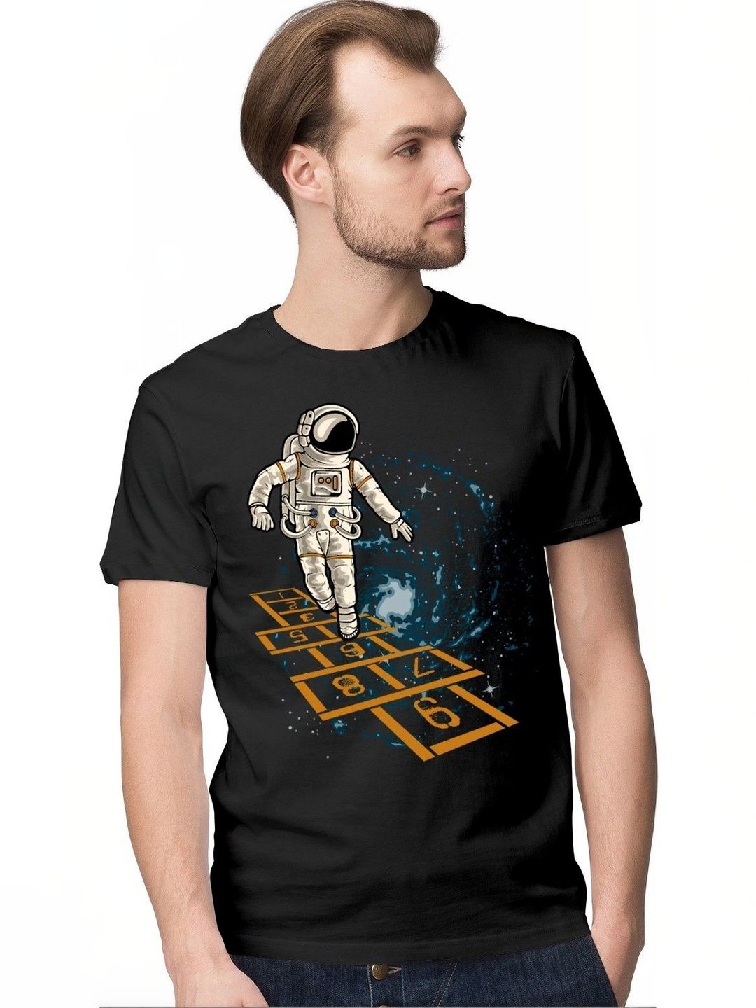 INKWALE Men Printed T-shirt