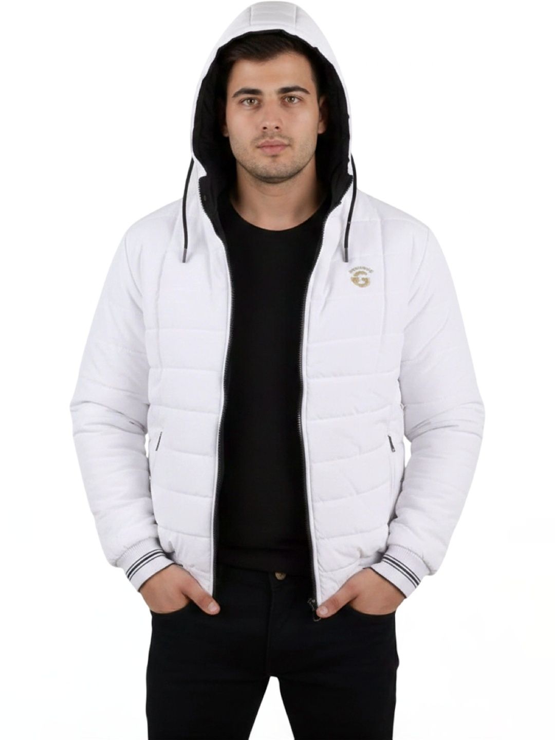 Roadster Men Training or Gym Puffer Jacket