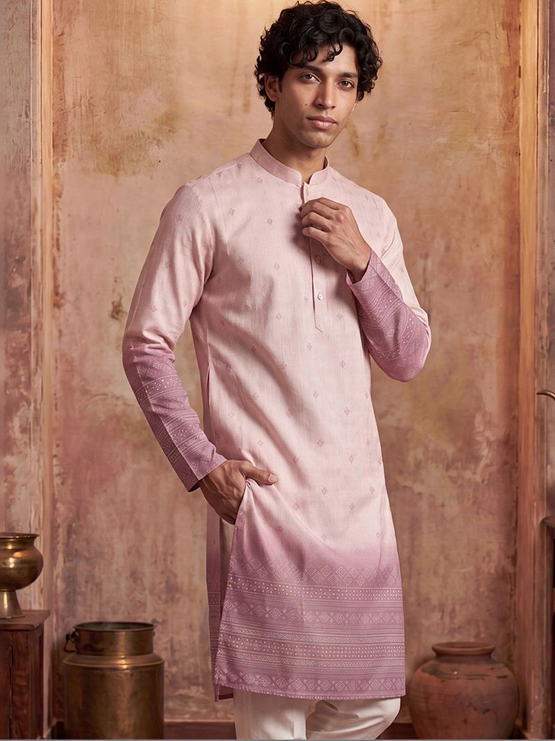 House of Pataudi House of Pataudi Men Kurta