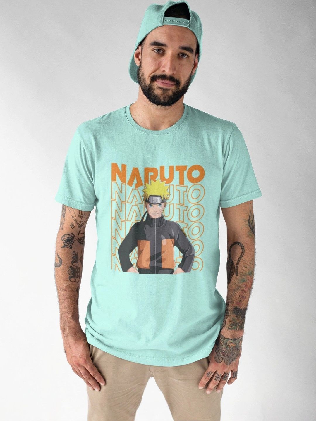 INKWALE Men Printed T-shirt