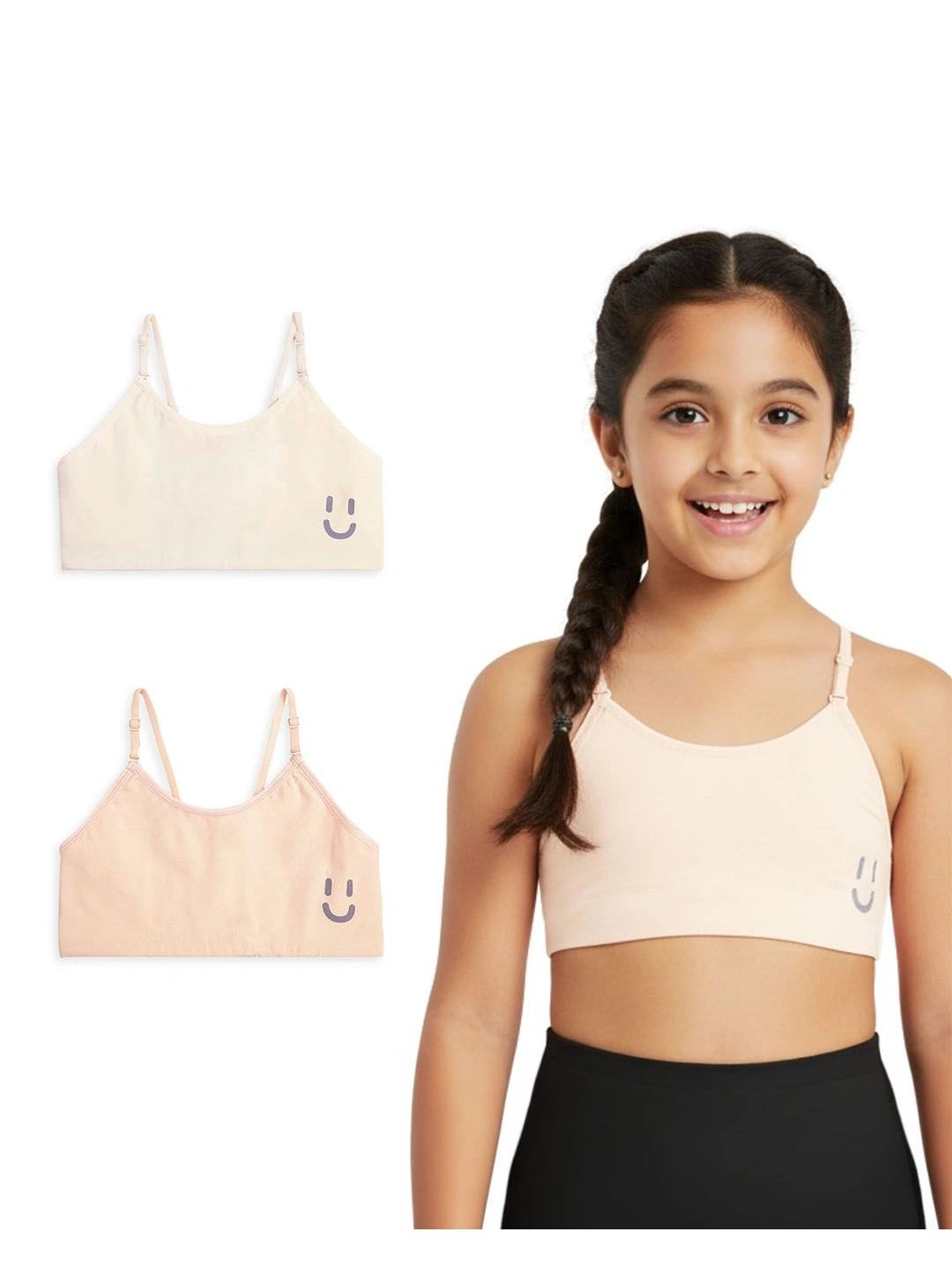 You Got Plan B Girls Pack Of 2 Beginners Bra