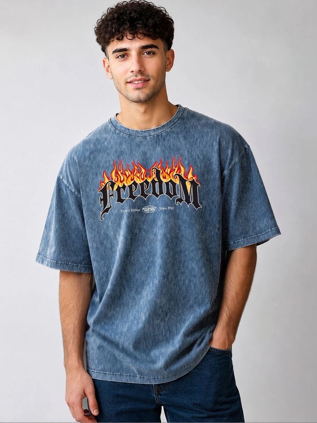 Roadster Men Printed T-shirt