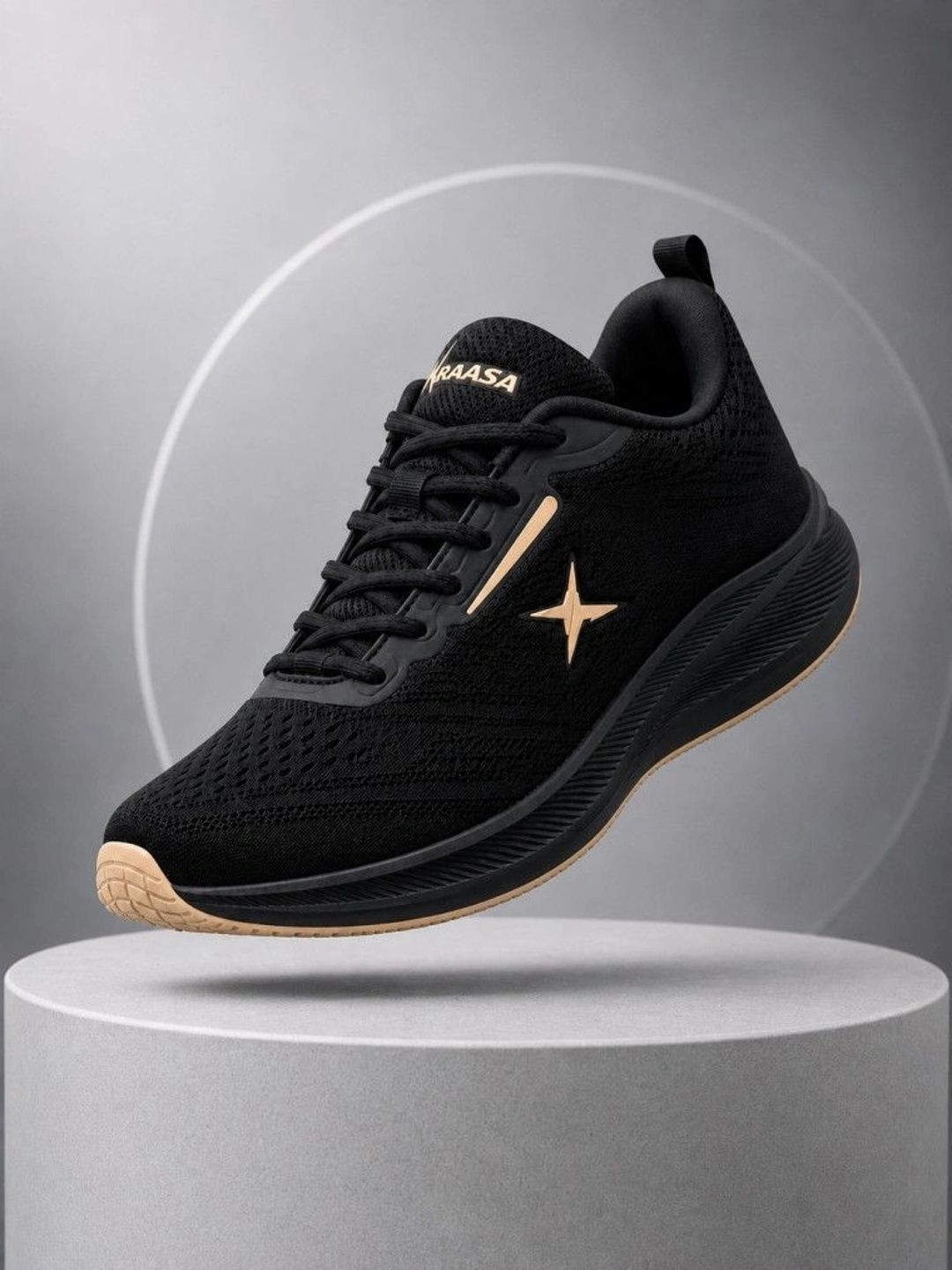 KRAASA Men Textile Running Shoes