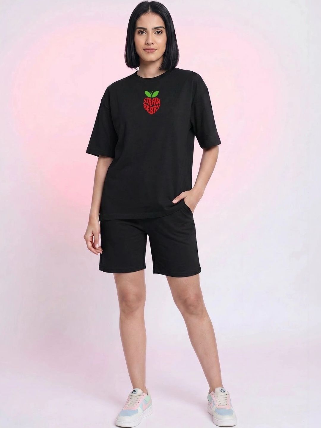 TOXA Cotton Printed T-shirt with Shorts