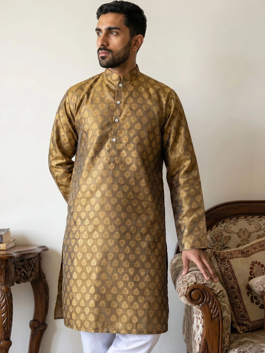 House of Pataudi Men Kurta