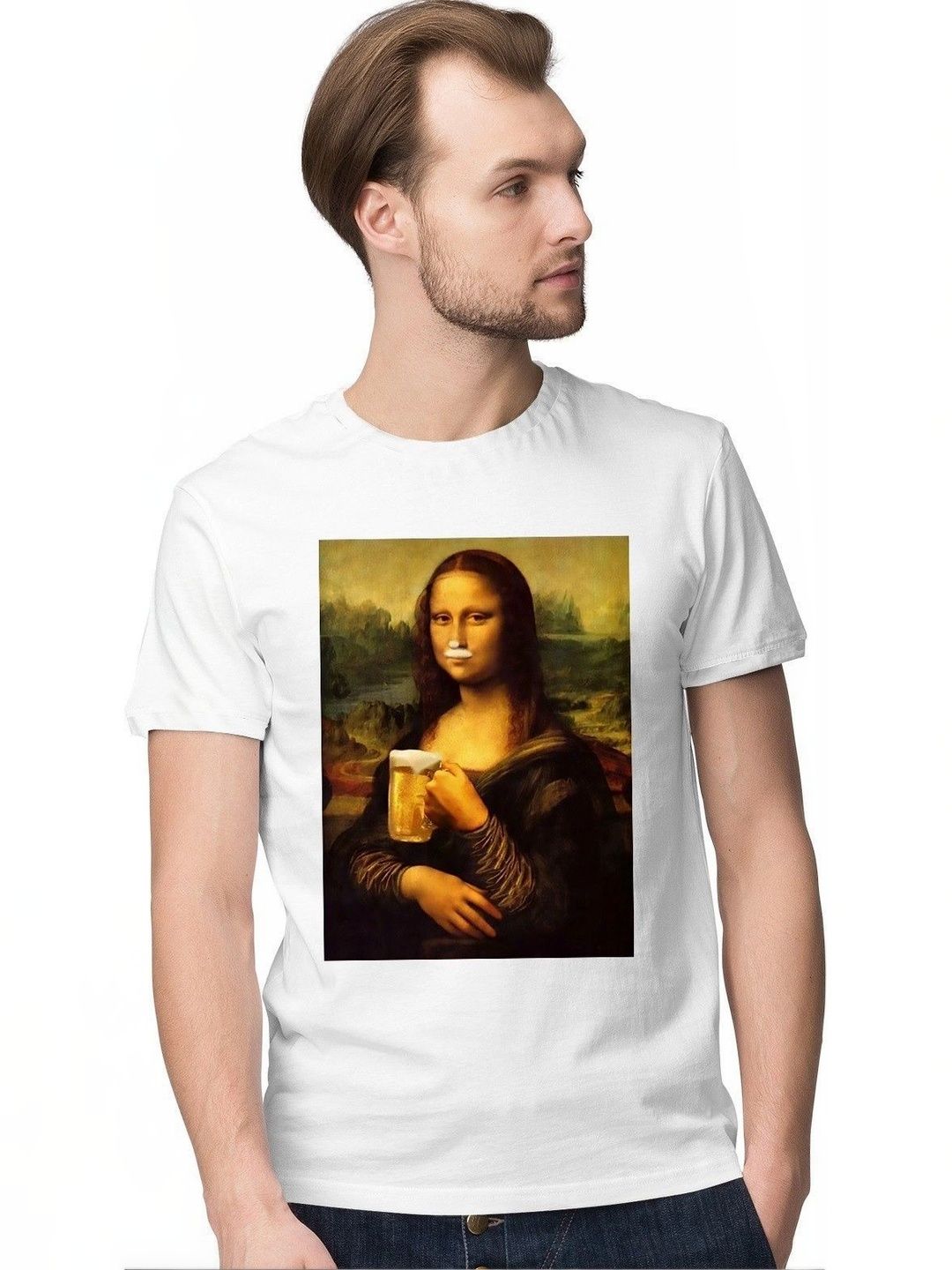 INKWALE Men Printed T-shirt