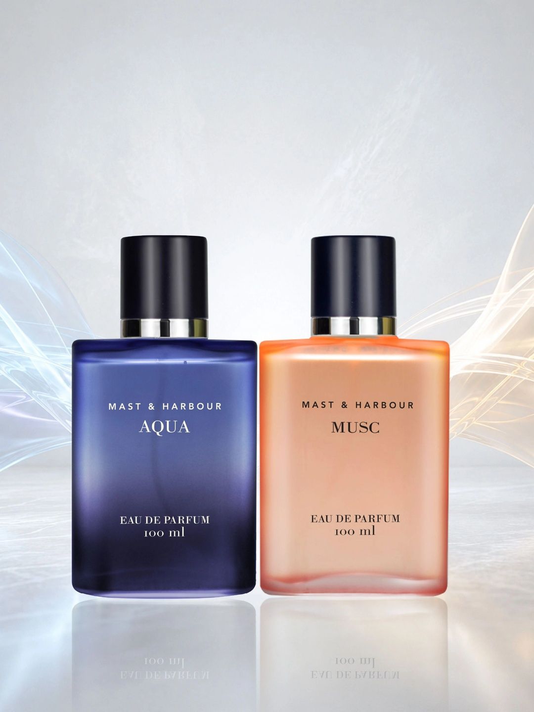 Mast & Harbour Men Aqua & Musc Long Lasting Eau De Parfum - 100 ml Each