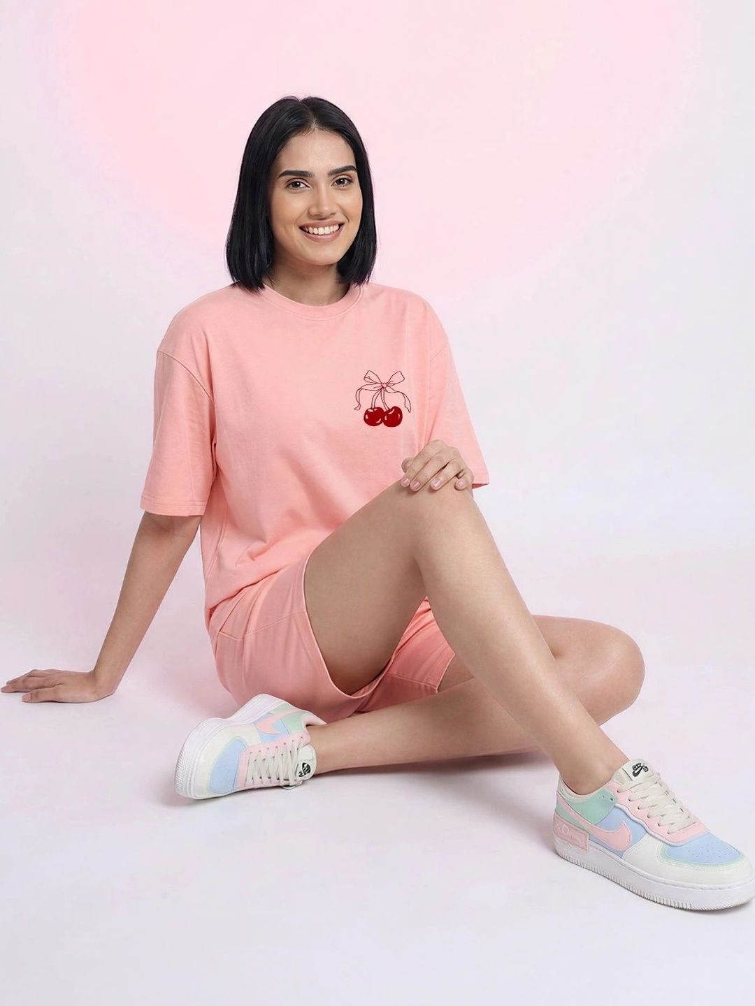 TOXA Cotton Printed T-shirt with Shorts