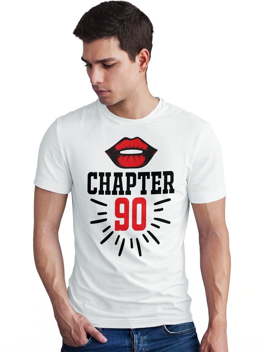 Seekbuylove Men Typography Printed T-shirt