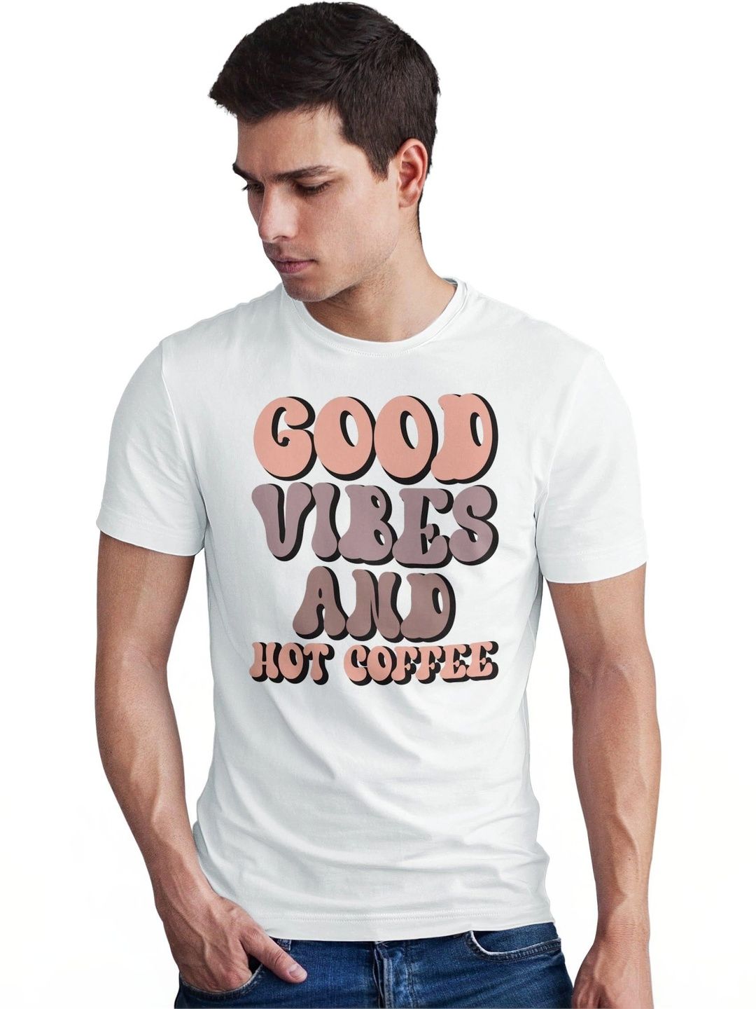 Seekbuylove Men Typography Printed T-shirt