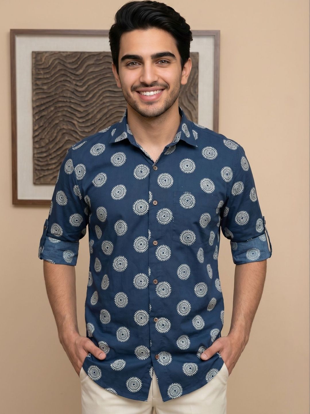 Anouk Mirage Men Printed Casual Shirt