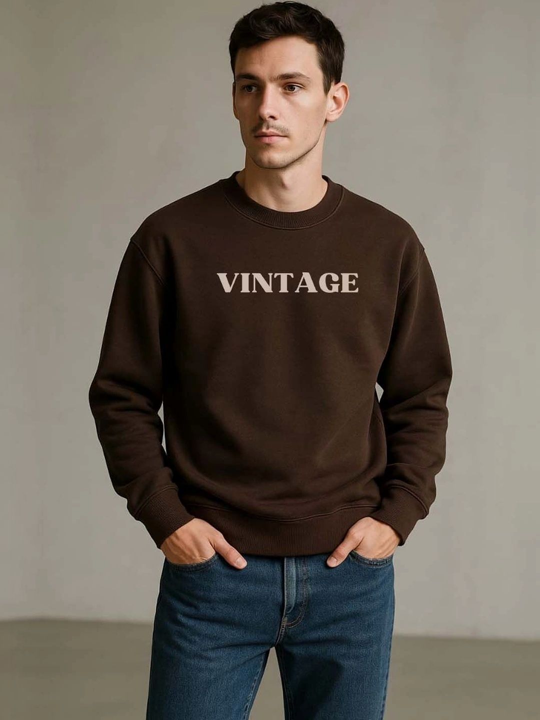 Moda Rapido Men Printed Sweatshirt