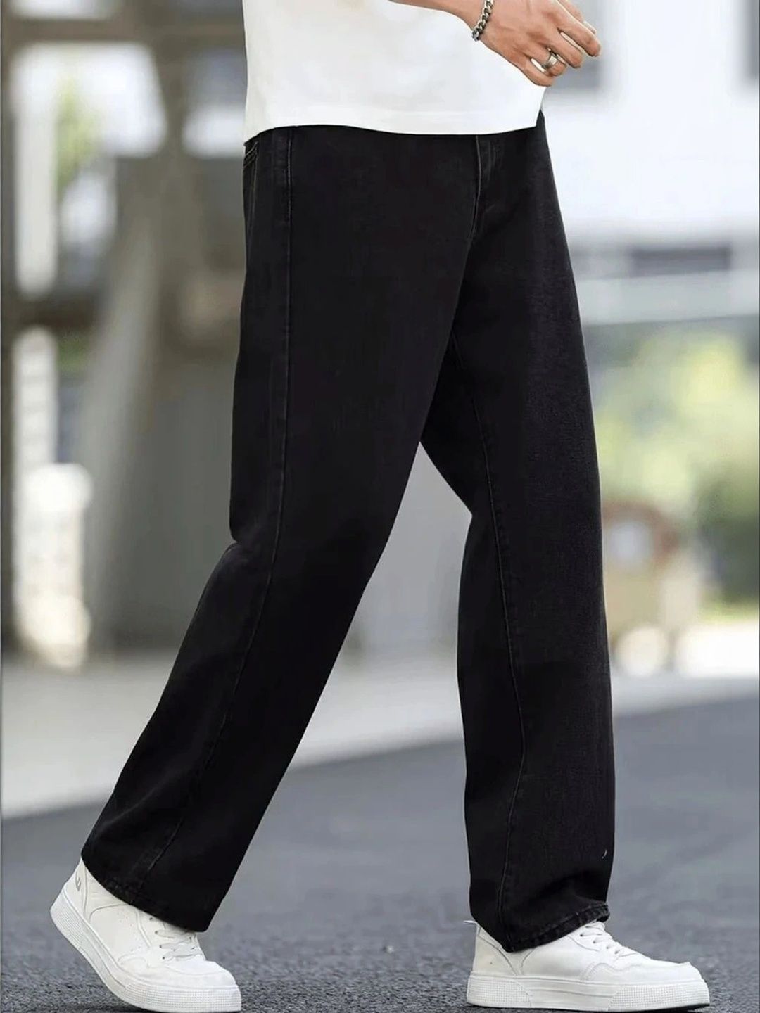 Wanted Men Regular Fit Mid-Rise Stretchable Jeans