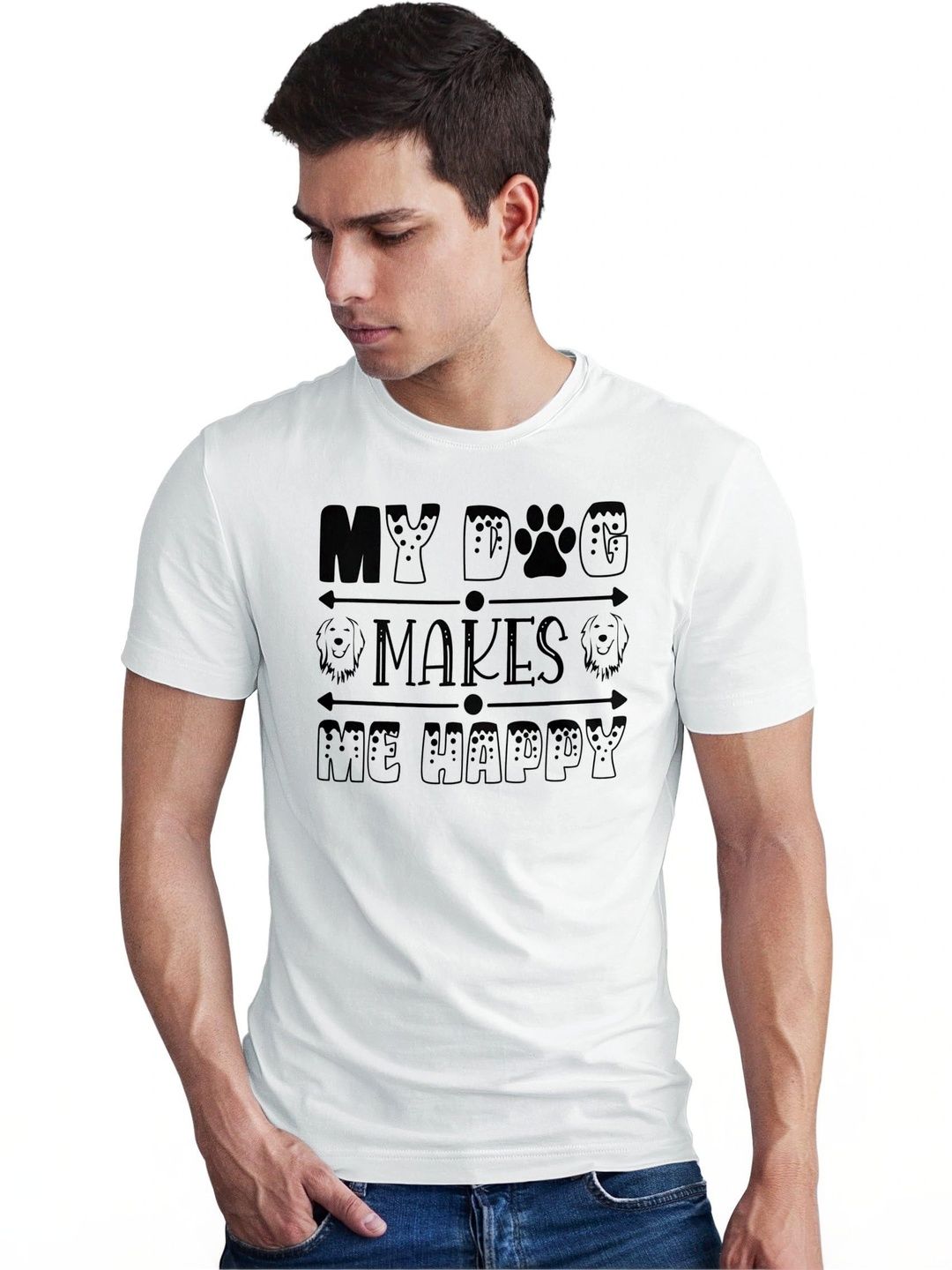 Seekbuylove Men Typography Printed T-shirt