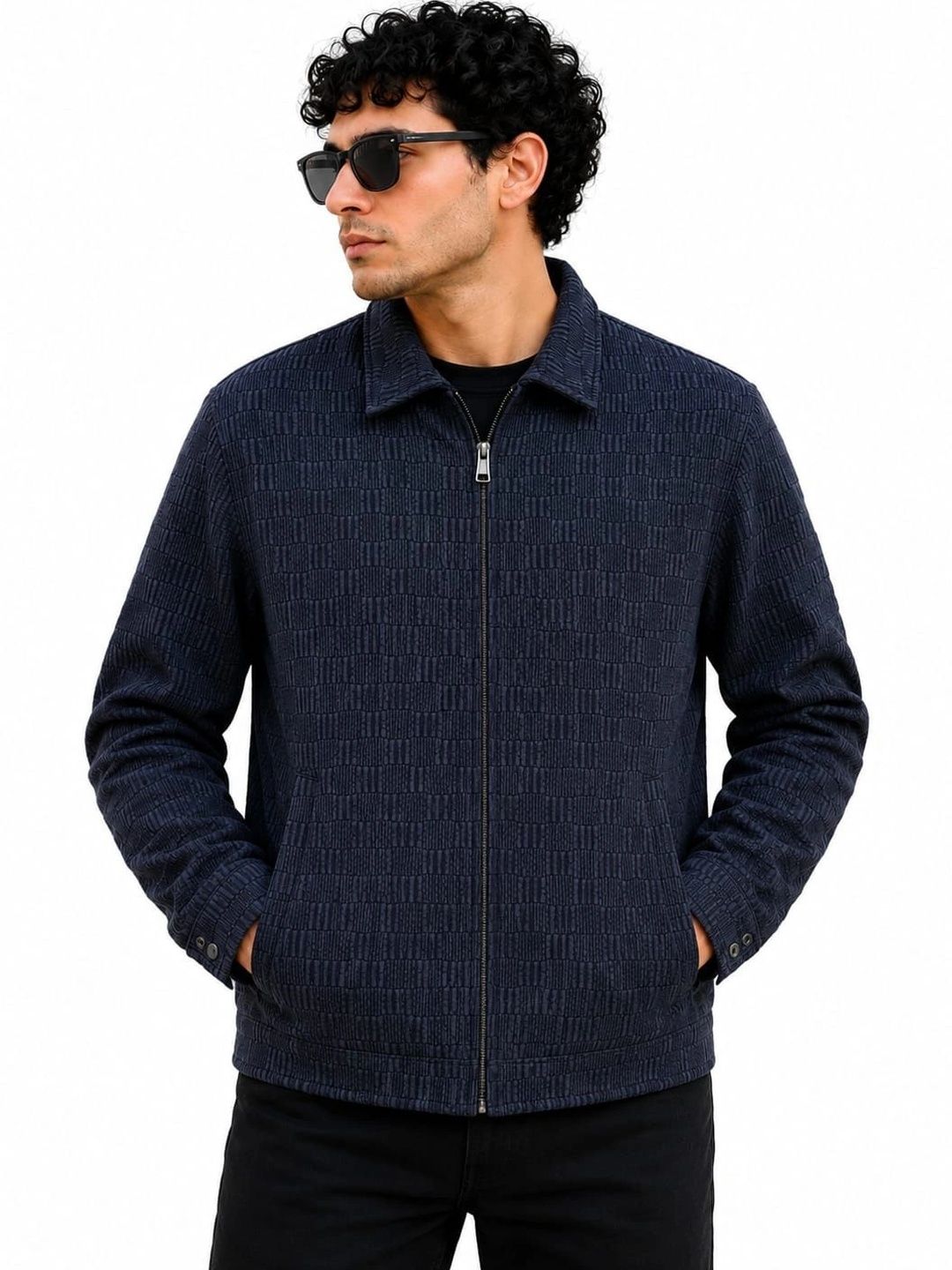 AURAMIND Men Bomber Jacket