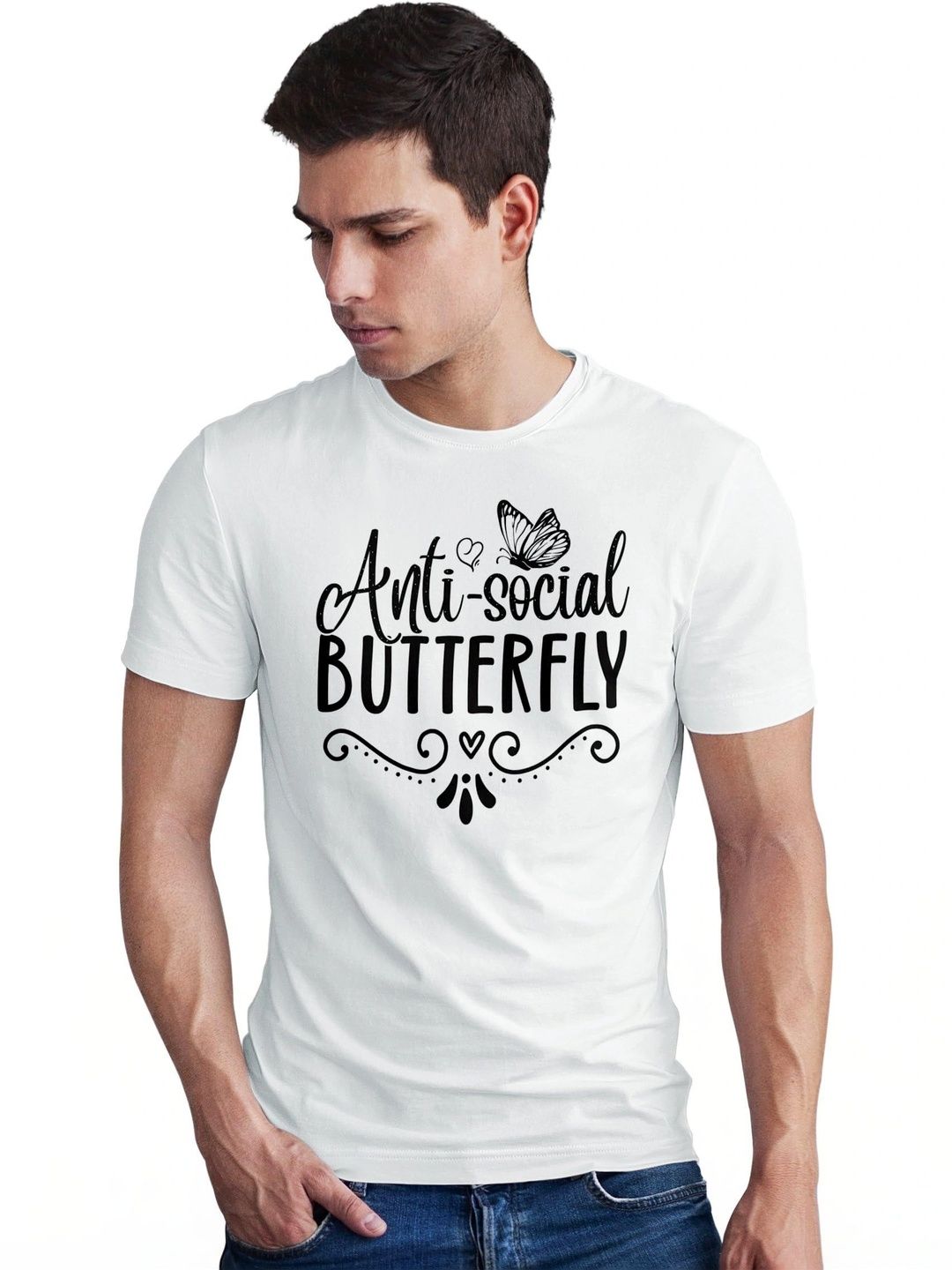 Seekbuylove Men Typography Printed T-shirt