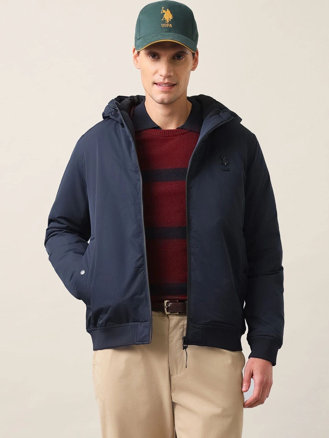 U.S. Polo Assn. Denim Co. Men Longline Quilted Jacket