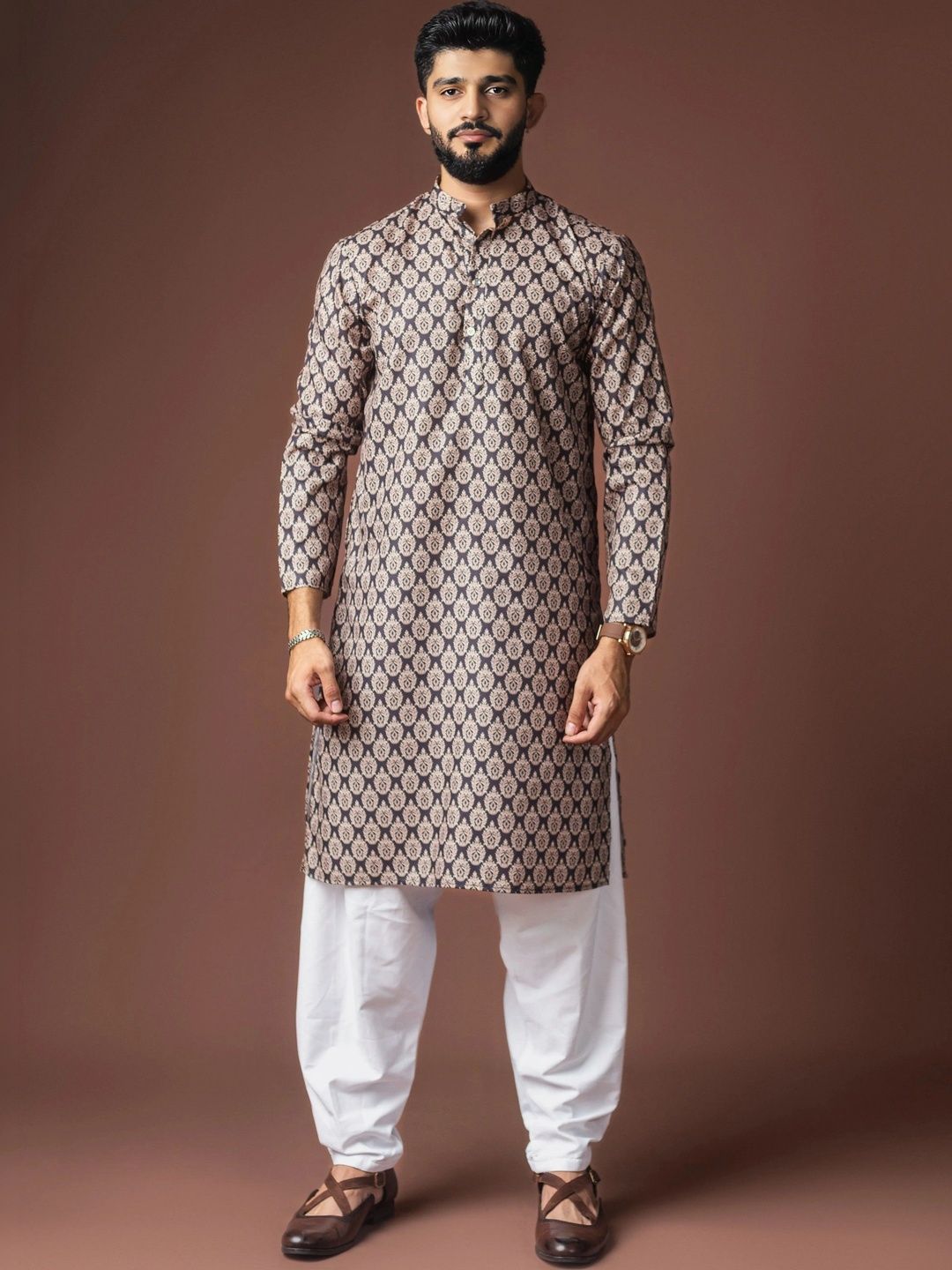 Anouk Men Ethnic Motifs Printed Kurta