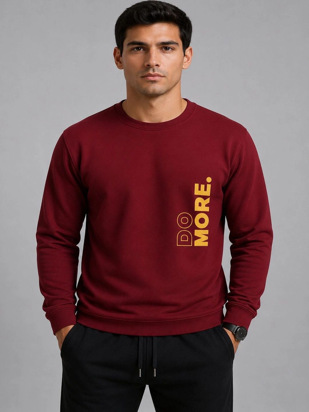 RAE ZONE Men Typography Printed T-shirt