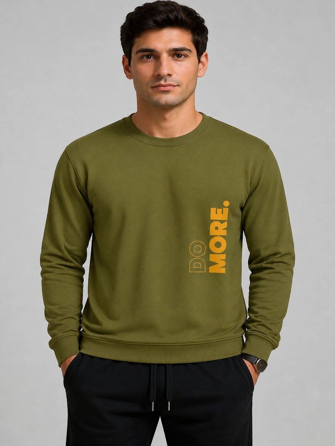 RAE ZONE Men Typography Printed T-shirt