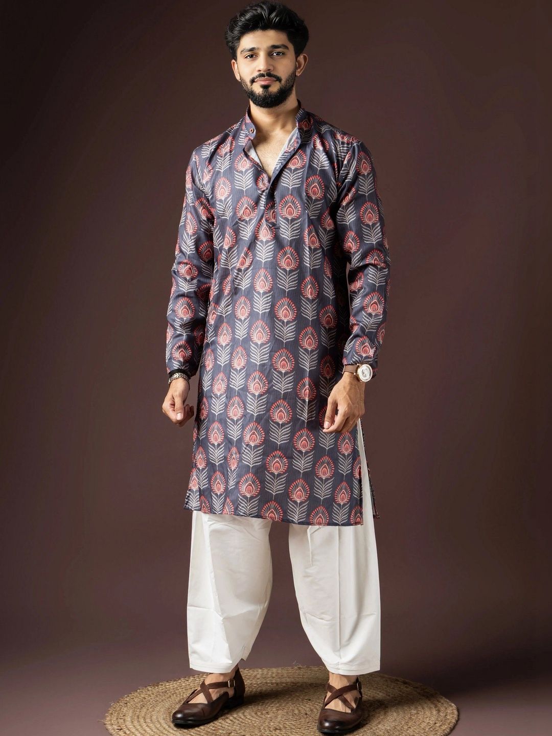 Anouk Men Ethnic Motifs Printed Kurta