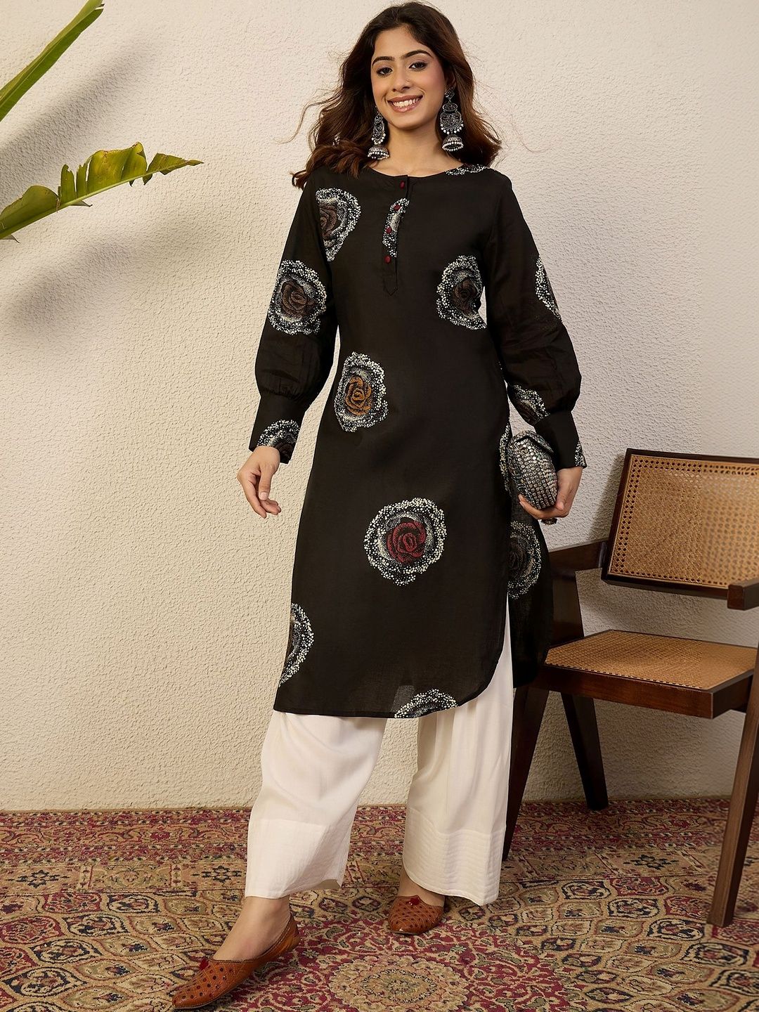 Anouk Anouk Women Ethnic Motifs Printed Kurta