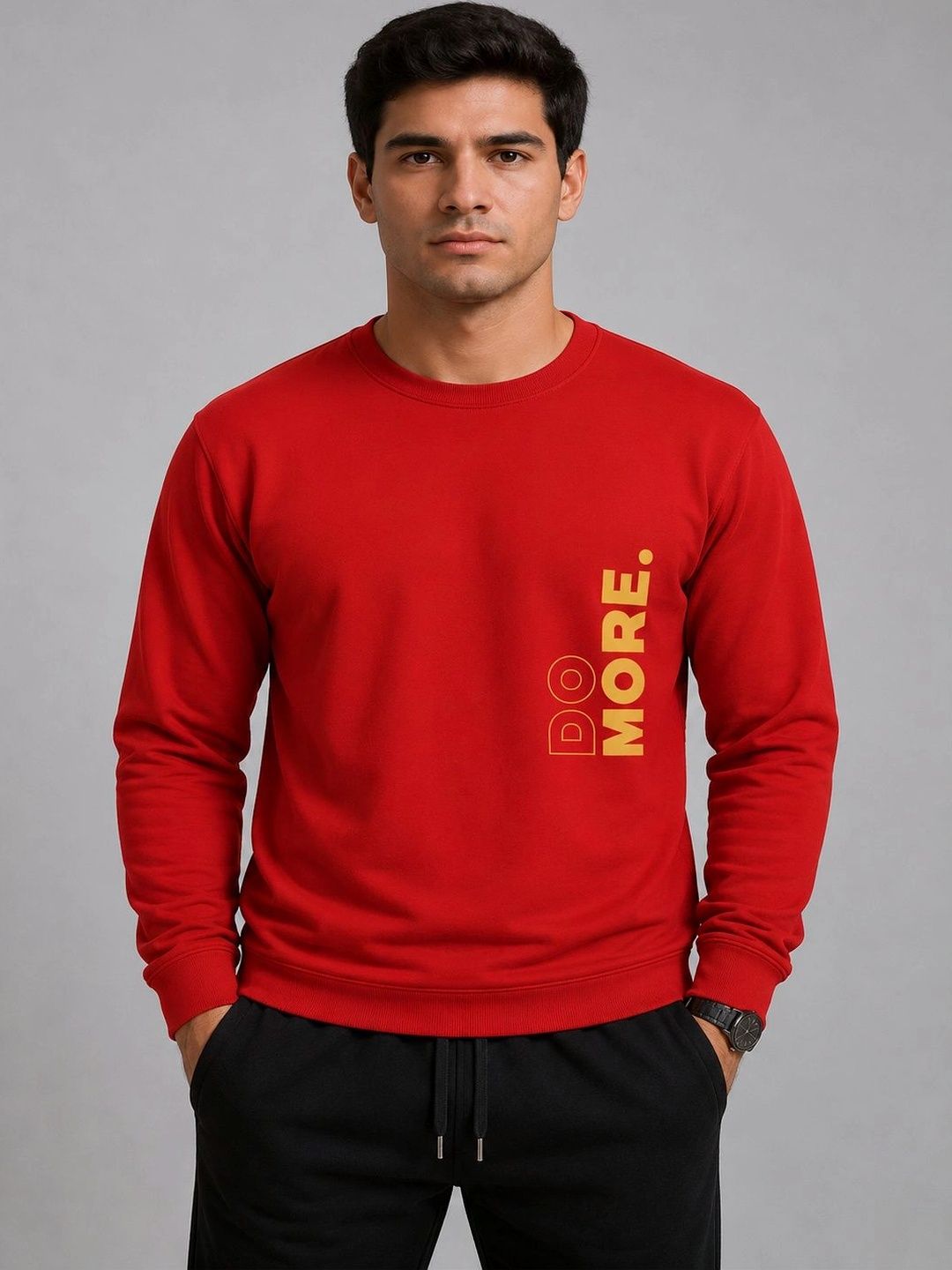RAE ZONE Men Typography Printed T-shirt